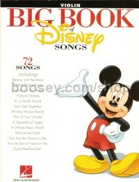 Big Book Of Disney Songs (arr. violin)