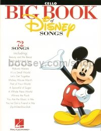 Big Book Of Disney Songs (arr. cello)