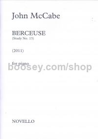 Berceuse - Study No.13 (Piano)