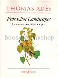 Five Eliot Landscapes, Op.1 (Soprano & Piano)