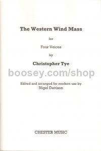 Western Wind Mass SATB
