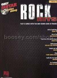 Easy Guitar Play Along 03: Rock Hits (Bk & CD)