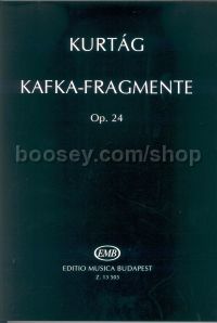 Kafka Fragments Op 24 (soprano & violin)