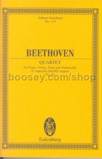 Piano Quintet in Eb Major, Op.16 (Study Score)