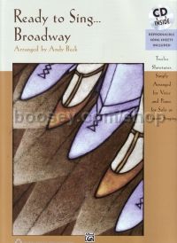 Ready To Sing Broadway (Book & CD)