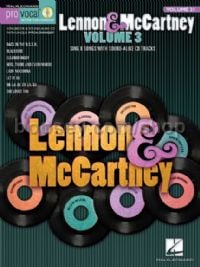 Pro Vocal 21: Lennon & McCartney vol.3 (Bk & CD)