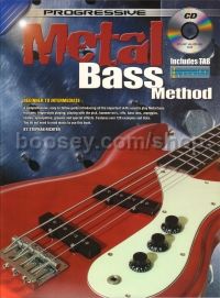 Progressive Heavy Metal Method for Bass Guitar (Book & CD)