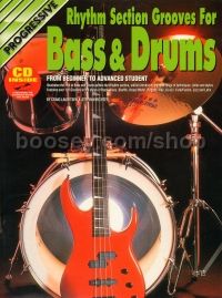 Progressive Rhythm Section Grooves for Bass & Drums (Book & CD)