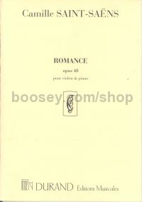 Romance Op. 48 in C - violin (or flute) & piano