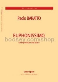Euphonissimo for Euphonium & Piano (Treble Clef)