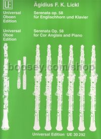 Serenata, Op.58 (Cor Anglais & Piano)