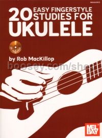 20 Easy Fingerstyle Studies For Ukulele (Bk & CD)