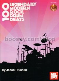 100 Legendary Modern Rock Drum Beats (Bk & CD)