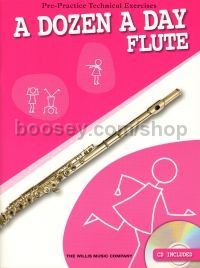 Dozen A Day - flute (Bk & CD)