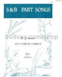 Ave verum corpus (SSA & piano)