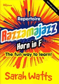 Razzamajazz Repertoire: Horn In F (Bk & CD)