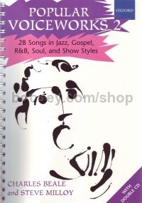 Popular Voice Works (2 mixed voices & keyboard + CD)