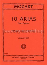 Arias (10) fom Operas (bass & piano)