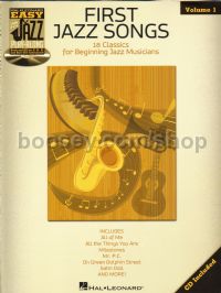 Easy Jazz Play Along 01: First Jazz Songs (Bk & CD)
