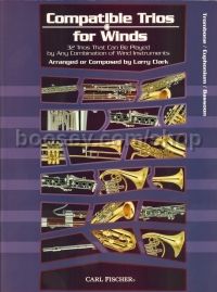 Compatible Trios For Winds (trombone & bass clef instruments)