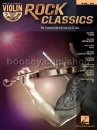 Violin Play Along 24: Rock Classics (Bk & CD)