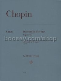 Barcarolle in F# Major, Op.60 (Piano)