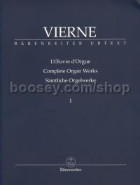 Complete Organ Works I - Symphony no.1 Op 14