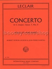Concerto in C Op 7 No.3 (flute & piano)