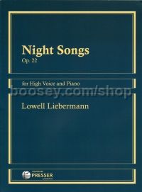 Night Songs for High Voice and Piano Op. 22