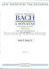 Sonatas (6) Organ Trio Sonatas BWV525-530 vol.3