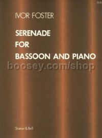 Serenade Op 10, 2 Simple Pieces No. 1 for bassoon