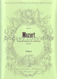 Vesperae Solennes K339 (violin I)