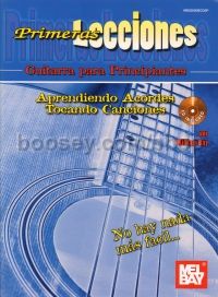 Primeras Lecciones Guitarra Para Principiantes (Bk & CD)
