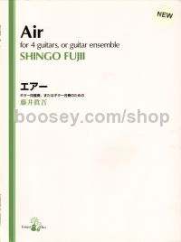 Air for 4 guitars (or guitar ensemble)