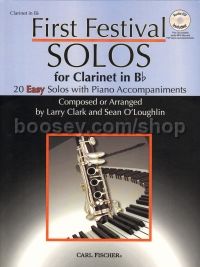 First Festival Solos: Clarinet (Bk & CD)