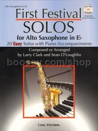 First Festival Solos: Alto Saxophone (Bk & CD)