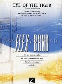 Flexiband Series: Eye Of The Tiger (arr. concert band) score & parts
