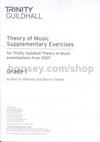 Theory Supplementary Exercises: Grade 1