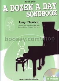 Dozen A Day Songbook: Easy Classical - Book 2 (Bk & CD)