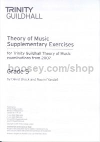 Theory Supplementary Exercises: Grade 5