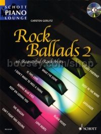 Rock Ballads 2 - Schott Piano Lounge (Book & CD)