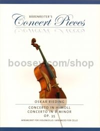 Concerto in B minor Op 35 (cello & piano)