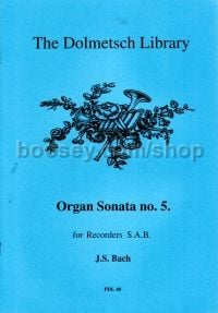 Organ Sonata no. 5 - 3 recorders