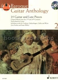 Baroque Guitar Anthology 2 (Book & CD)