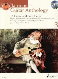 Baroque Guitar Anthology 3 (Book & CD)