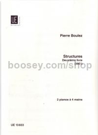 Structures: Deuxième Livre - 2 Pianos 4 Hands