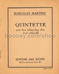Quintette for Strings (score)
