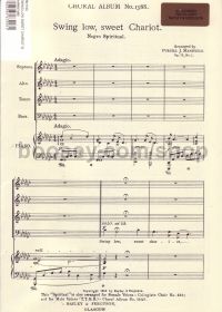 Swing Low, Sweet Chariot (SATB)