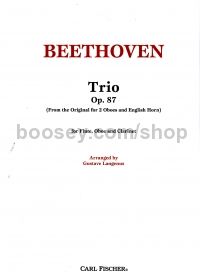 Grand Trio Op. 87 in C major