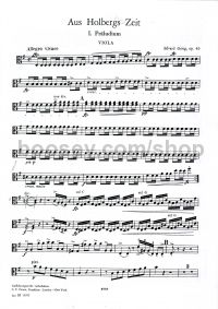 Holberg Suite Op 40 - Viola Part